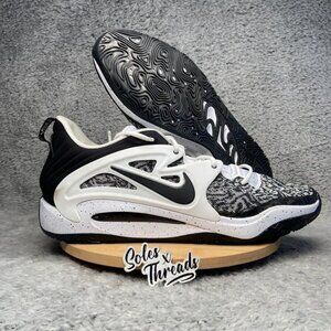 Nike KD 15 TB White Black Speckled Size 18 Men Basketball Shoes